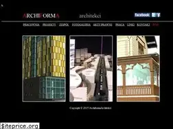 Sites similar to archiformaarchitekci.pl