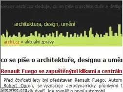Sites similar to archii.cz