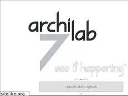 Sites similar to archilab7.com