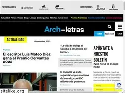 Sites similar to archiletras.com