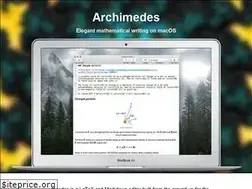 Sites similar to archimedesapp.com