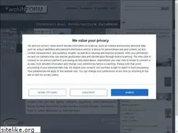 Sites similar to archinform.net