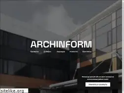 Sites similar to archinform.ru
