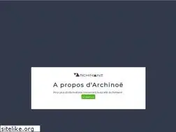 Sites similar to archinoe.net