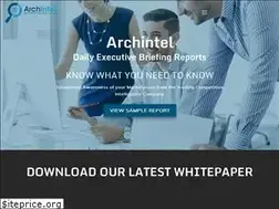 Sites similar to archintel.com