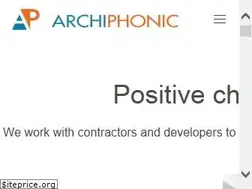 Sites similar to archiphonic.co.uk