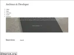 Sites similar to architectanddeveloper.com