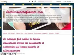Sites similar to architectedelafinance.com