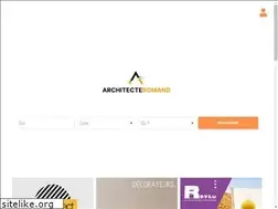 Sites similar to architecteromand.ch