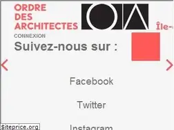 Sites similar to architectes-idf.org