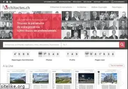Sites similar to architectes.ch