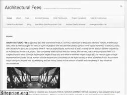 Sites similar to architecturalfees.com