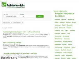 Sites similar to architecturaljobs.co.uk