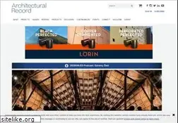 Sites similar to architecturalrecord.com