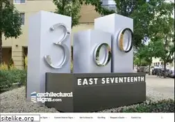 Sites similar to architecturalsigns.com