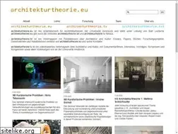 Sites similar to architecturaltheory.eu