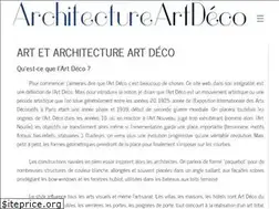Sites similar to architecture-art-deco.fr