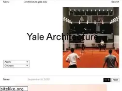 Sites similar to architecture.yale.edu
