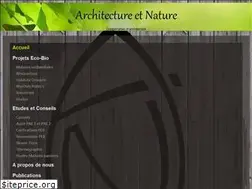 Sites similar to architectureetnature.be