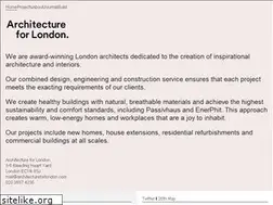 Sites similar to architectureforlondon.co.uk