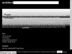 Sites similar to architecturestudio.fr