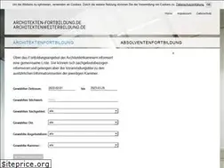 Sites similar to architekten-fortbildung.de