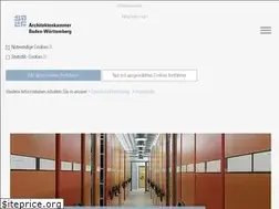 Sites similar to architektenkammer-bw.de