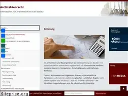 Sites similar to architektenrecht.ch