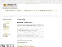 Sites similar to architektur-lexikon.de