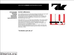 Sites similar to architekturforumkk.org