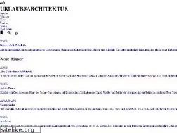 Sites similar to architekturlaub.de