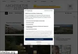 Sites similar to architekturzeitung.com