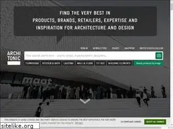 Sites similar to architonic.net