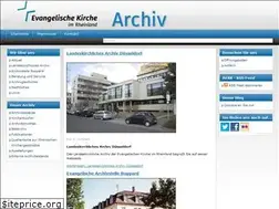 Sites similar to archiv-ekir.de