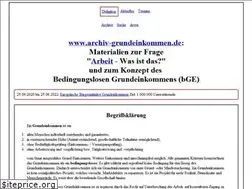 Sites similar to archiv-grundeinkommen.de