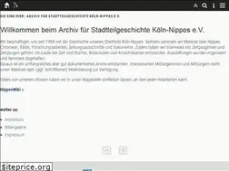 Sites similar to archiv-koeln-nippes.de