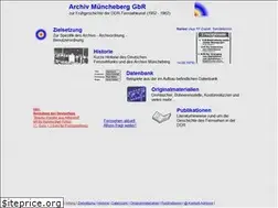 Sites similar to archiv-muencheberg.de