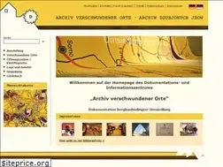 Sites similar to archiv-verschwundene-orte.de