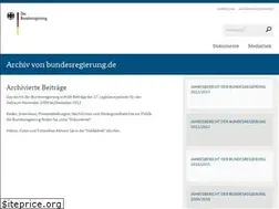 Sites similar to archiv.bundesregierung.de