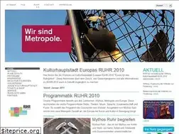 Sites similar to archiv.ruhr2010.de