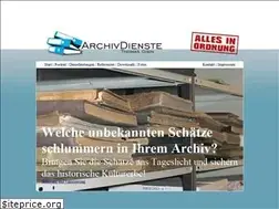 Sites similar to archivdienste.ch
