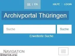 Sites similar to archive-in-thueringen.de