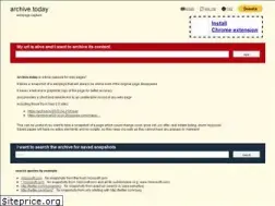 Sites similar to archive.is
