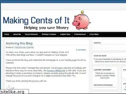 Sites similar to archive.makingcentsofit.com