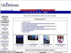 Sites similar to archive.ontheissues.org