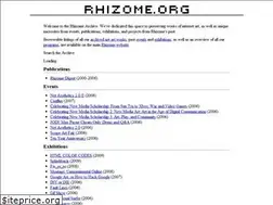 Sites similar to archive.rhizome.org