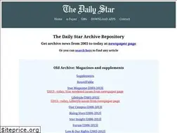 Sites similar to archive.thedailystar.net
