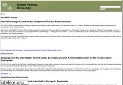 Sites similar to archive.unu.edu