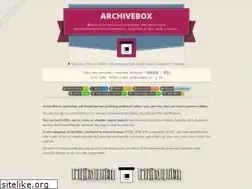 Sites similar to archivebox.io
