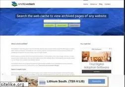 Sites similar to archivedweb.com